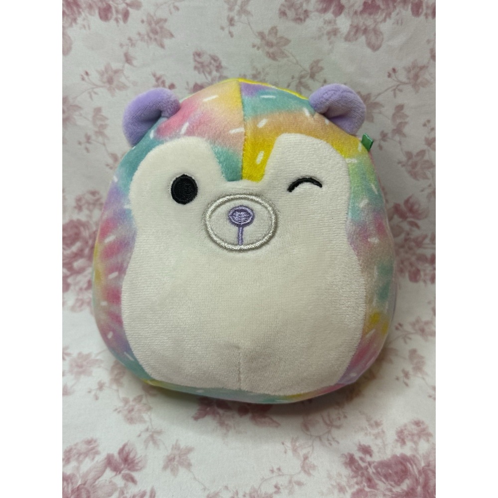 Squishmallows Babette the Hedgehog 5" Pastel Tie Dye Plush Kellytoy